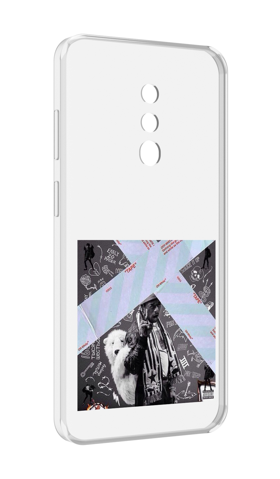 

Чехол MyPads Lil Uzi Vert - Luv Is Rage 2 для Blackview BV5200, Прозрачный, Tocco