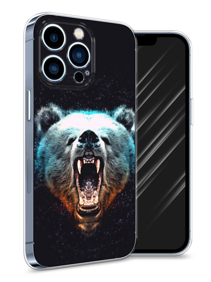 

Чехол Awog на Apple iPhone 13 Pro / Айфон 13 Pro "Медведь", Разноцветный, 14350-2