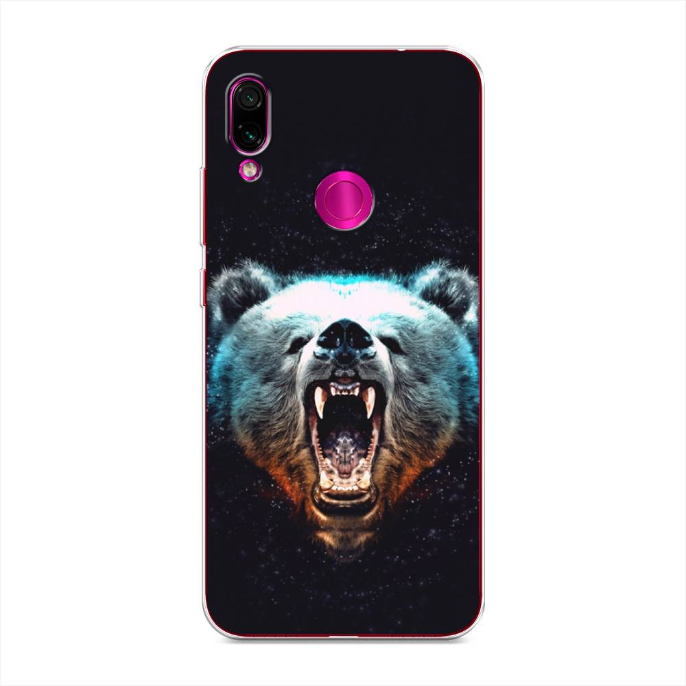 фото Чехол awog "медведь" для xiaomi redmi note 7