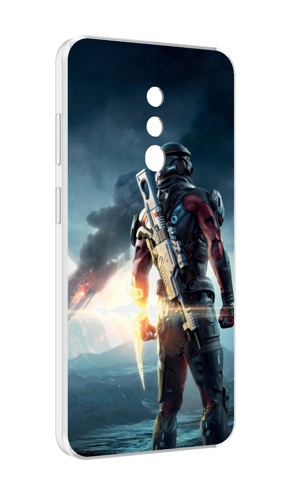 

Чехол MyPads Mass Effect Andromeda Ryder для Blackview BV5200, Прозрачный, Tocco