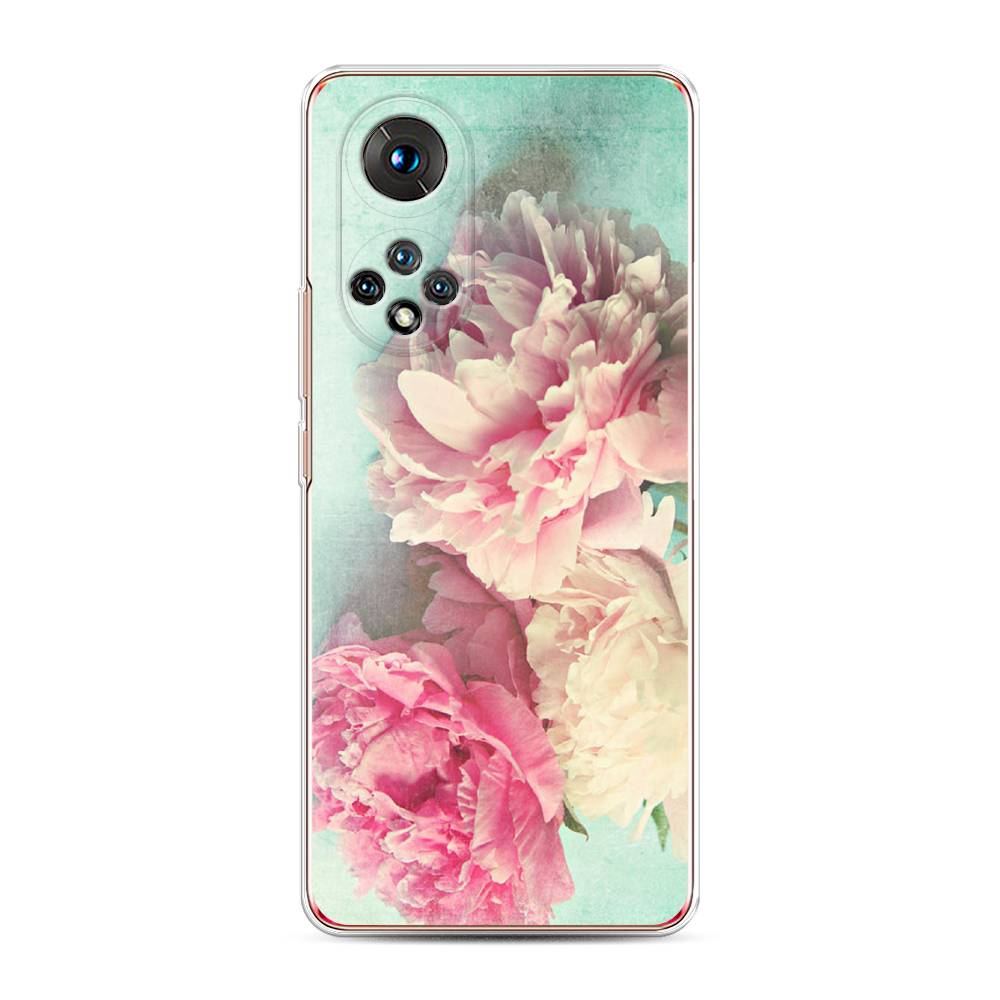 

Чехол Awog "Пионы new" для Honor 50, Голубой, 6105450-8