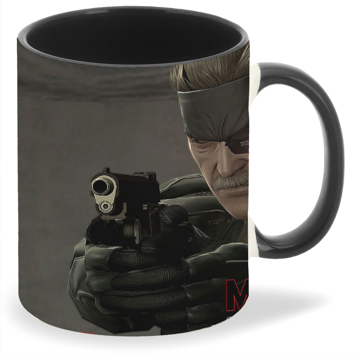 

Кружка CoolPodarok MGS4 Old Snake Пожилой Солдат, MGS4 Old Snake Пожилой Солдат