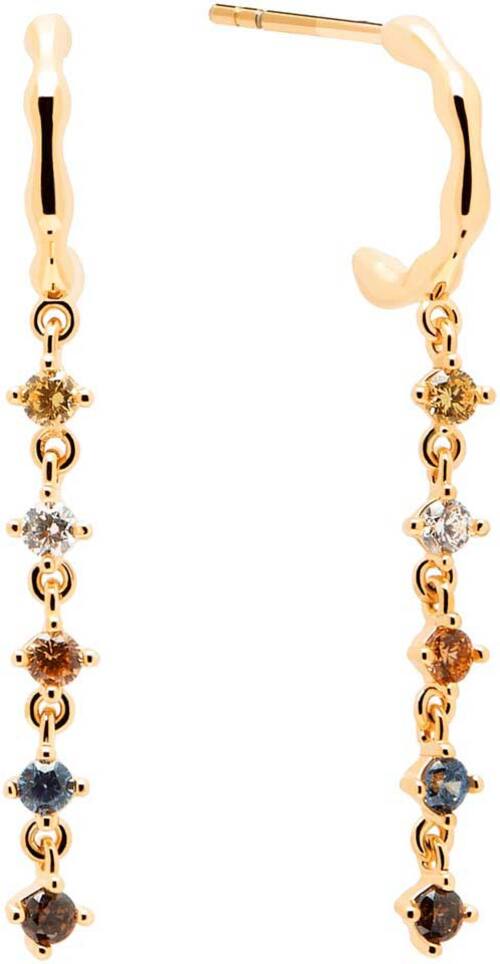 

Серьги подвески из серебра PDPAOLA AR01-303-U, корунд/фианит, AR01-303-U