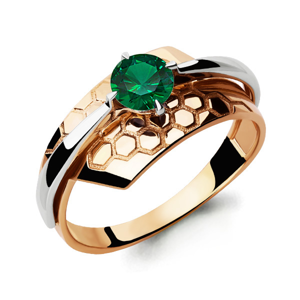 

Кольцо из красного золота с изумрудом Aquamarine Aquamarine 963262к_585_кз р, 963262к_585_кз
