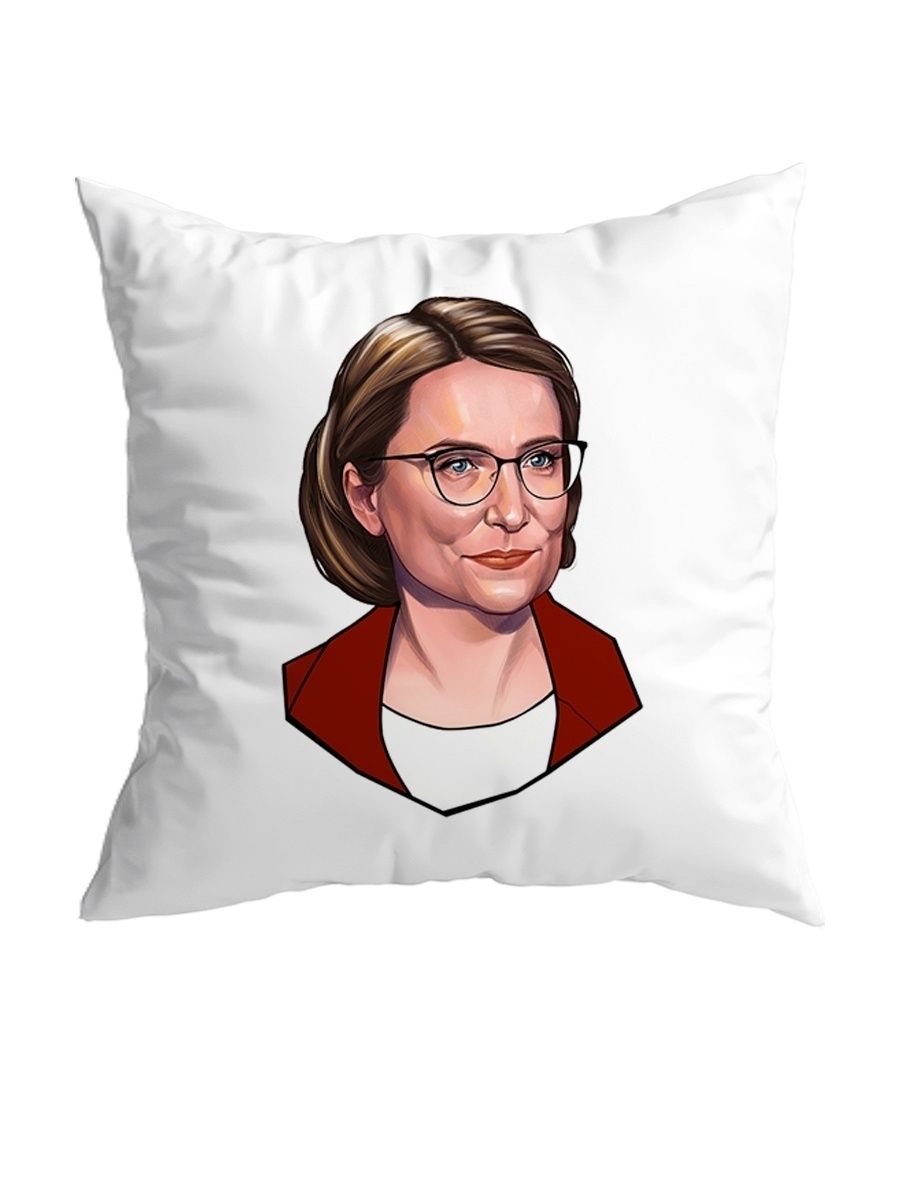 

Подушка СувенирShop Телешоу "Пацанки" 35x35, Белый, PL-TLPC10-W/35S