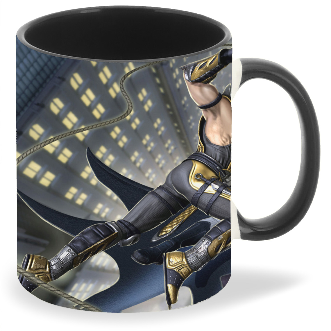 

Кружка CoolPodarok mortal kombat Скорпион против бетмена, mortal kombat Скорпион против бетмена