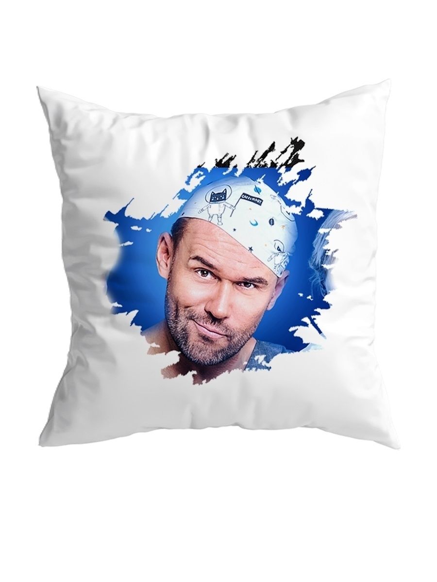 

Подушка СувенирShop Сериал "Склифосовский" 35x35, Белый, PL-SRSK8-W/35S