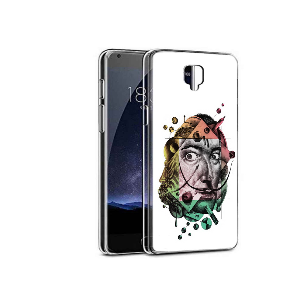 

Чехол MyPads Tocco для OnePlus 3 разноцветное лицо абстракция (PT47261.124.570), Прозрачный, Tocco