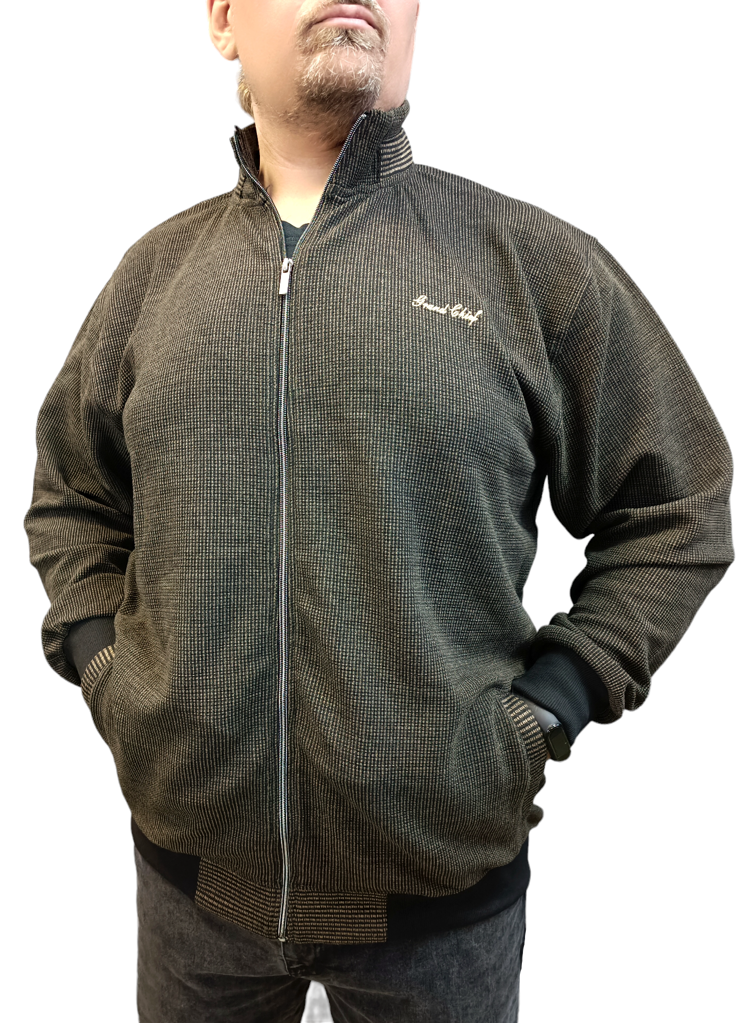 Бомбер мужской Grand Chief 171818 коричневый 3XL