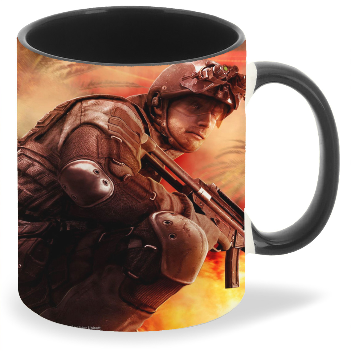 

Кружка CoolPodarok Rainbow Six Vegas Солдат, Rainbow Six Vegas Солдат