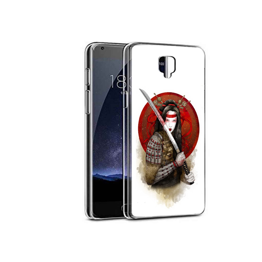 

Чехол MyPads Tocco для OnePlus 3 рисованная девушка с катаной (PT47261.124.580), Прозрачный, Tocco