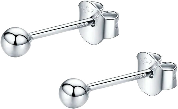 

Серьги пусеты из серебра bamoer SCE581, SCE581