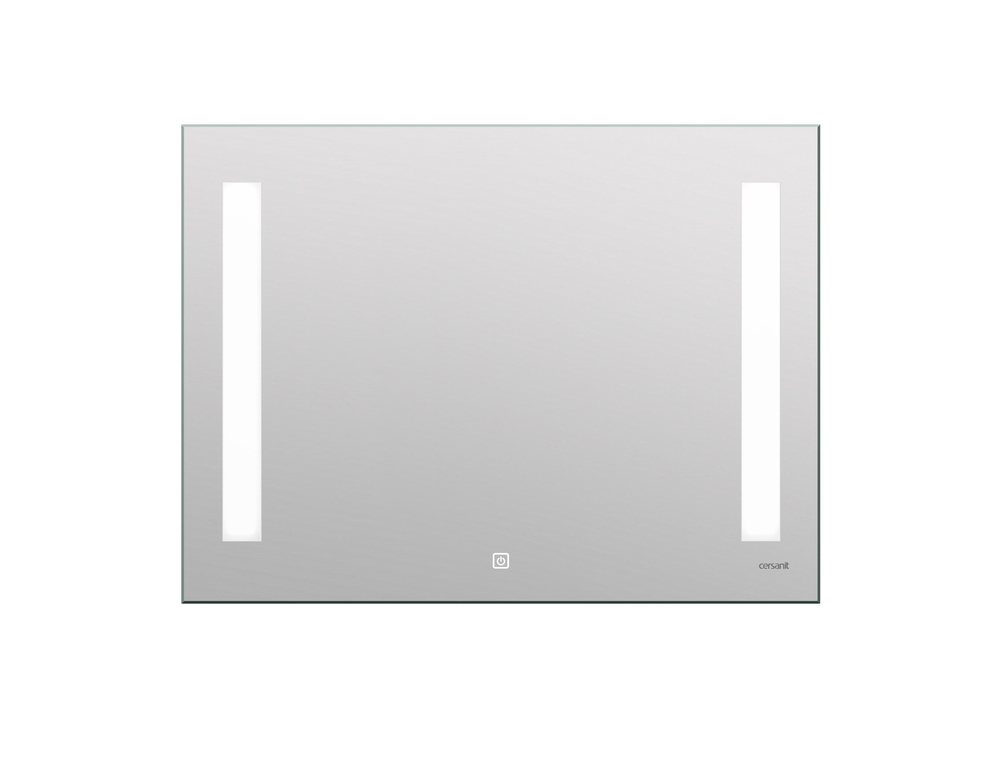 зеркало cersanit base kn lu led020 80 b os Зеркало LED 020 base 80*60 с подсветкой KN-LU-LED020*80-b-Os