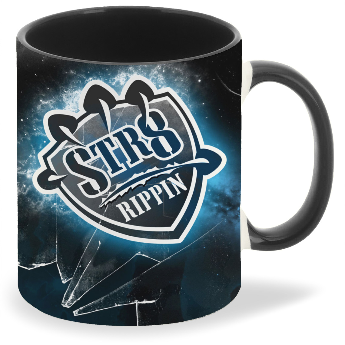 

Кружка CoolPodarok STR8 rippin Логотип, STR8 rippin Логотип