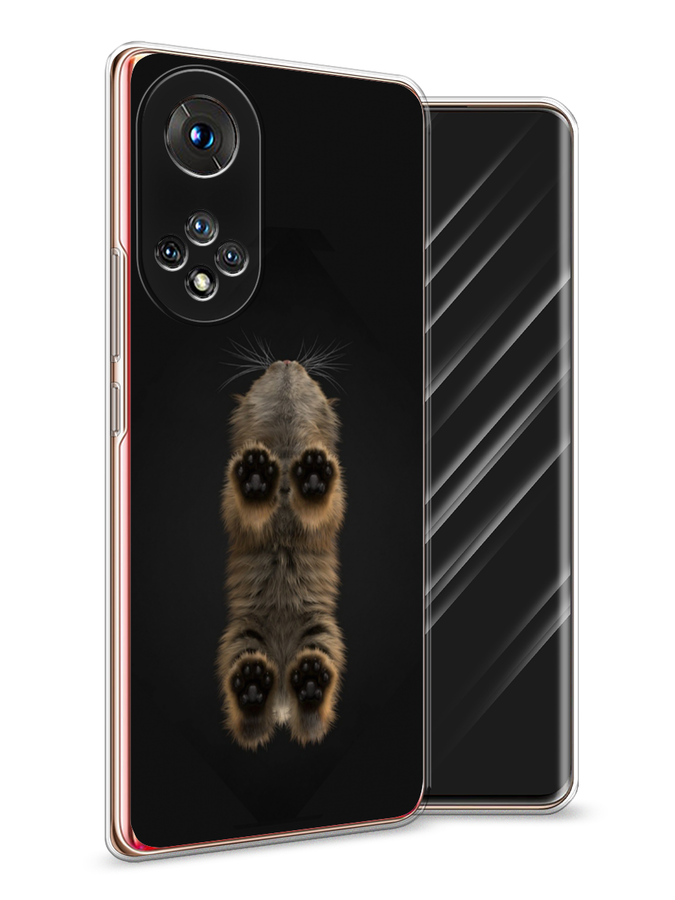 

Чехол Awog на Honor 50 "Кошачьи лапки", Черный, 6105450-1