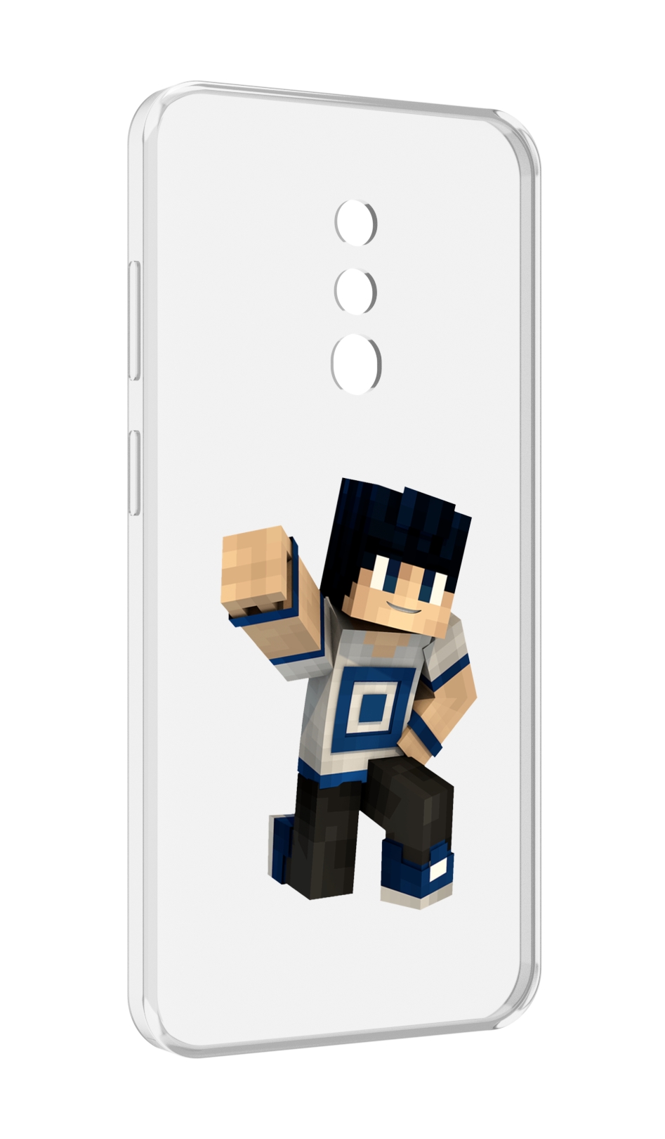 

Чехол MyPads Minecraft-1 для Blackview BV5200, Прозрачный, Tocco