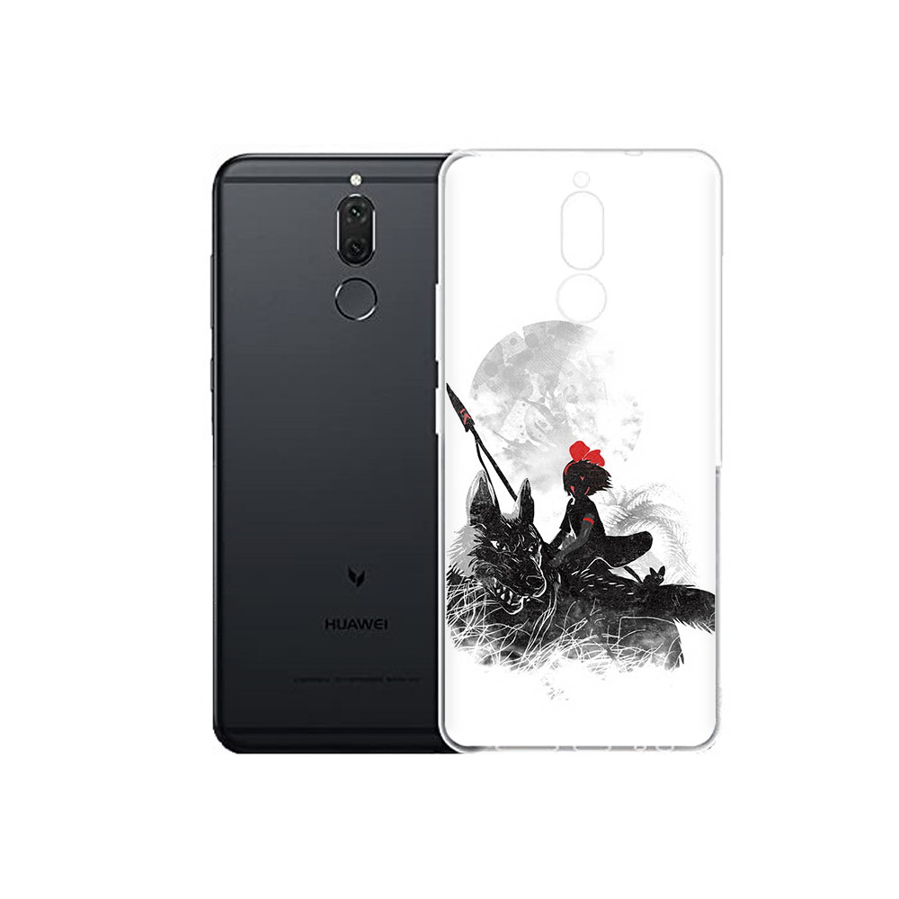 

Чехол MyPads Tocco для Huawei Nova 2i мононоке (PT92543.64.481), Прозрачный, Tocco