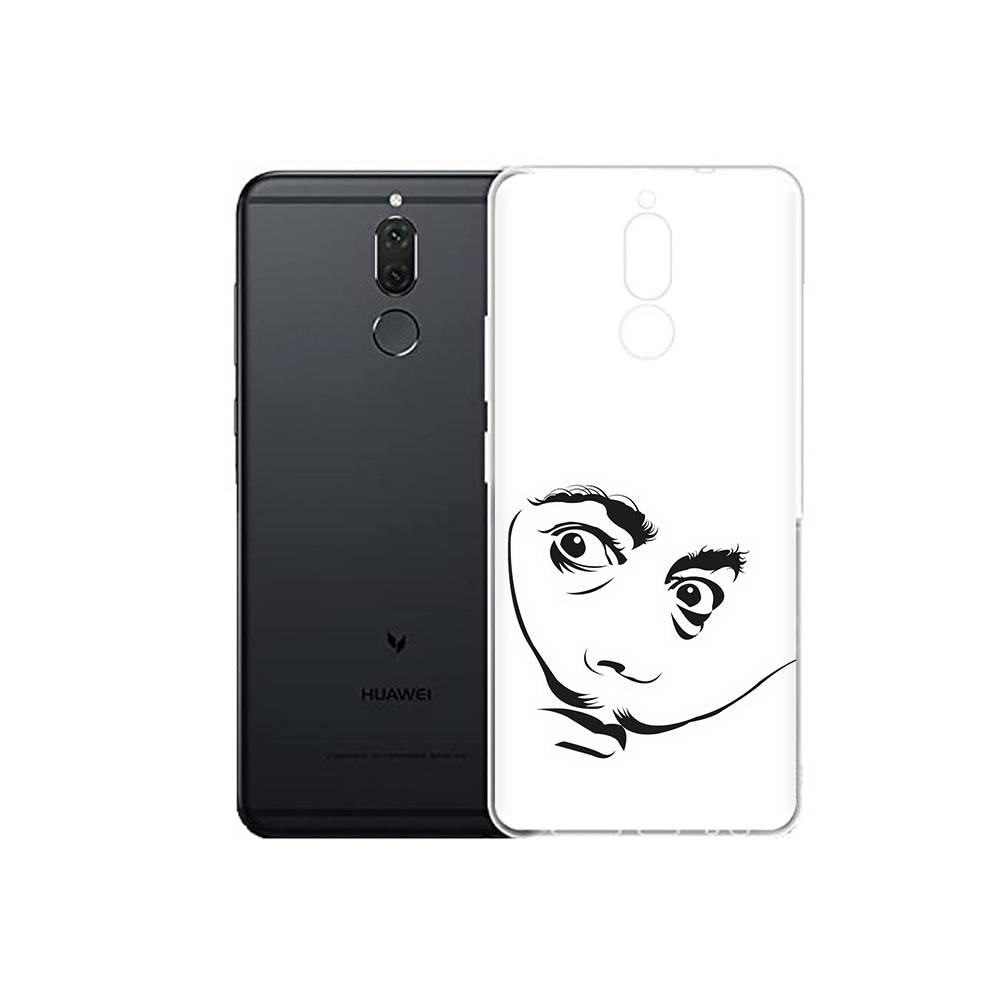 

Чехол MyPads Tocco для Huawei Nova 2i мужчина с длинными усами (PT92543.64.487), Прозрачный, Tocco