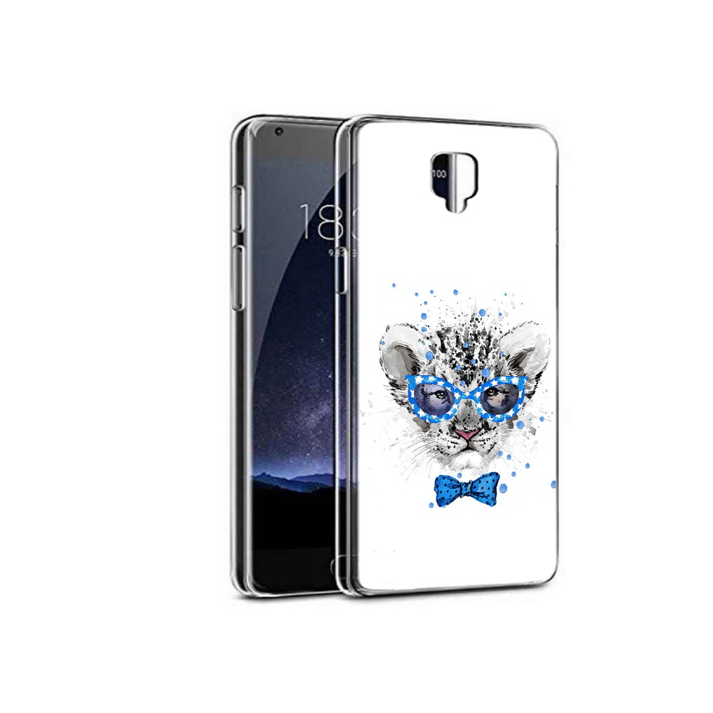 

Чехол MyPads Tocco для OnePlus 3 тигренок с бабочкой (PT47261.124.642), Прозрачный, Tocco