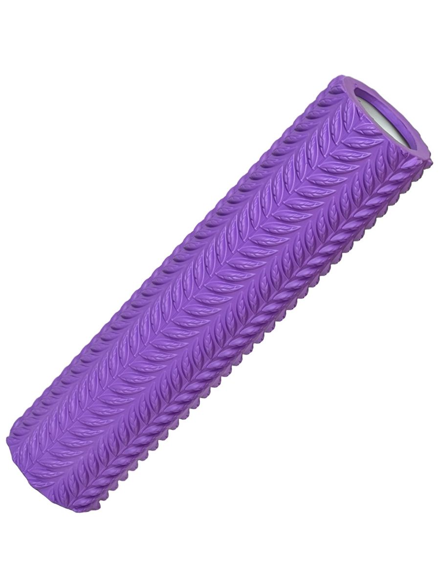 Валик для йоги Sportex E40752 фиолетовый 45x11