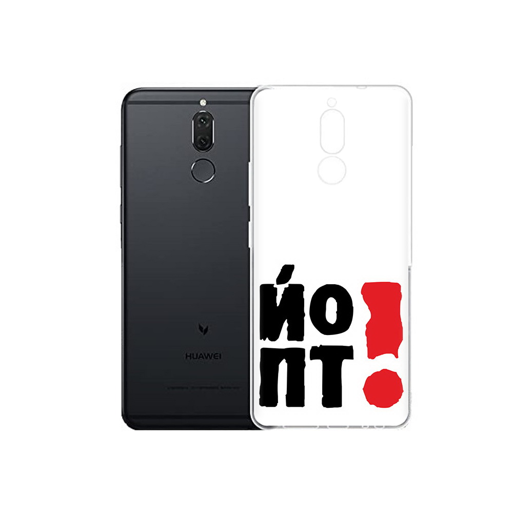 

Чехол MyPads Tocco для Huawei Nova 2i надписть абстракция (PT92543.64.494), Прозрачный, Tocco