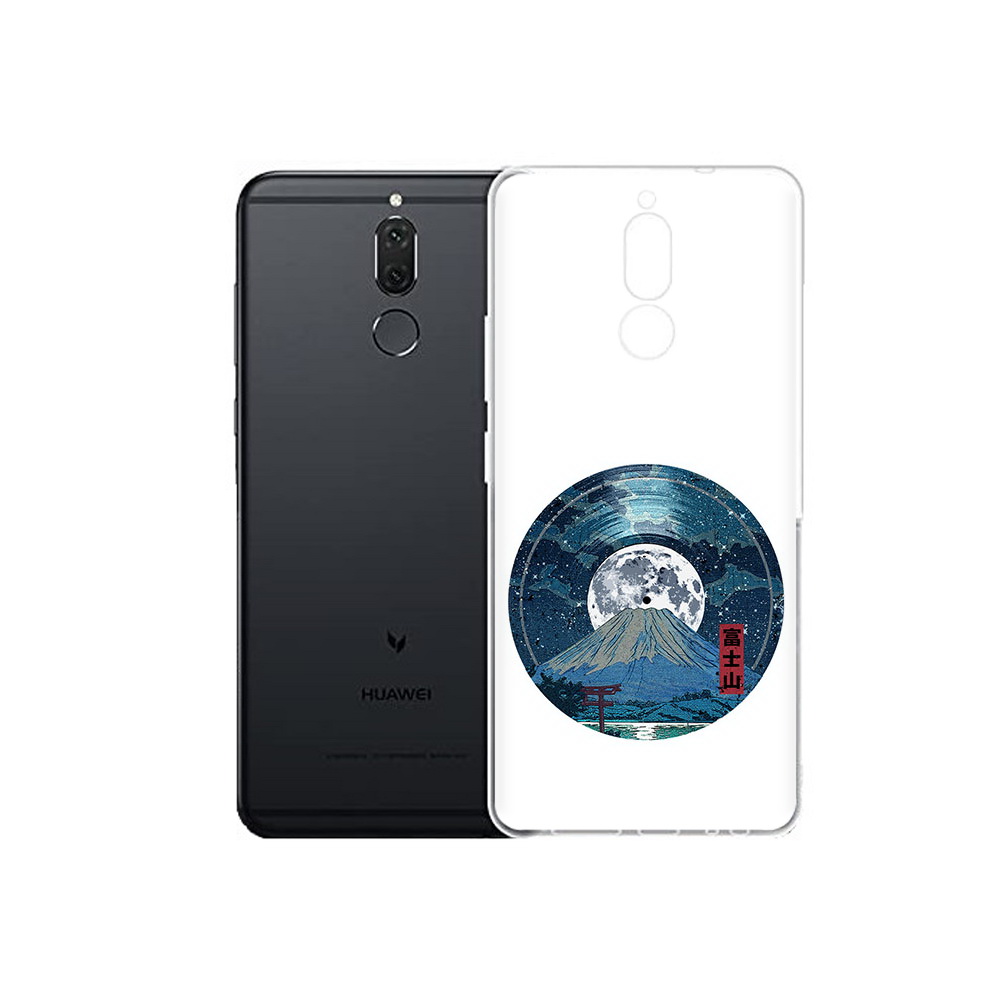 

Чехол MyPads Tocco для Huawei Nova 2i нарисованная виниловая гора с луной (PT92543.64.497), Прозрачный, Tocco