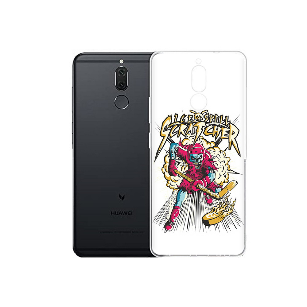 

Чехол MyPads Tocco для Huawei Nova 2i нарисованный скелет хоккеист (PT92543.64.514), Прозрачный, Tocco