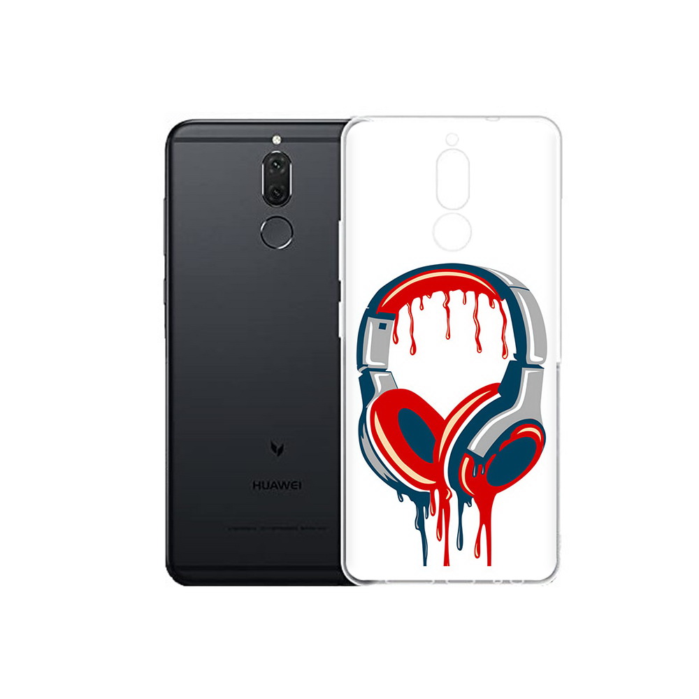 

Чехол MyPads Tocco для Huawei Nova 2i не делай громко (PT92543.64.517), Прозрачный, Tocco