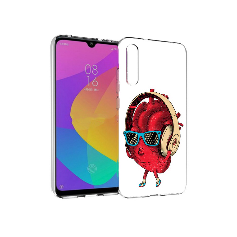 

Чехол MyPads Tocco для Xiaomi Mi CC9e слушай сердце (PT134188.271.609), Прозрачный, Tocco