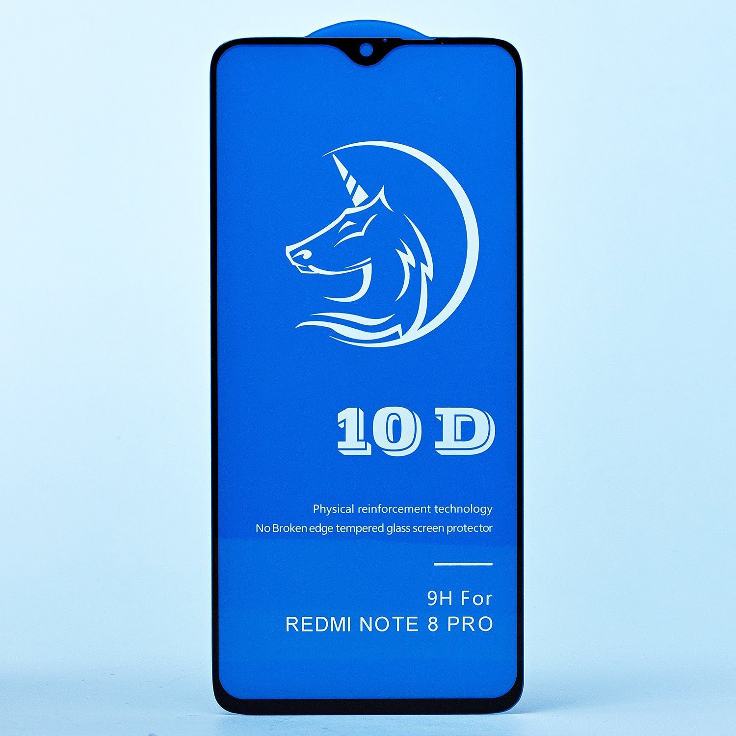 

Защитное стекло для Xiaomi Redmi Note 8 Pro полное покрытие, черный (в упаковке)