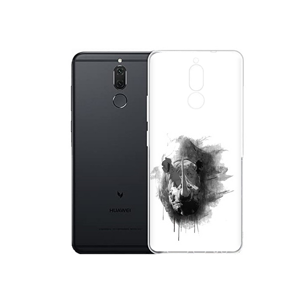 

Чехол MyPads Tocco для Huawei Nova 2i носорог (PT92543.64.523), Прозрачный, Tocco