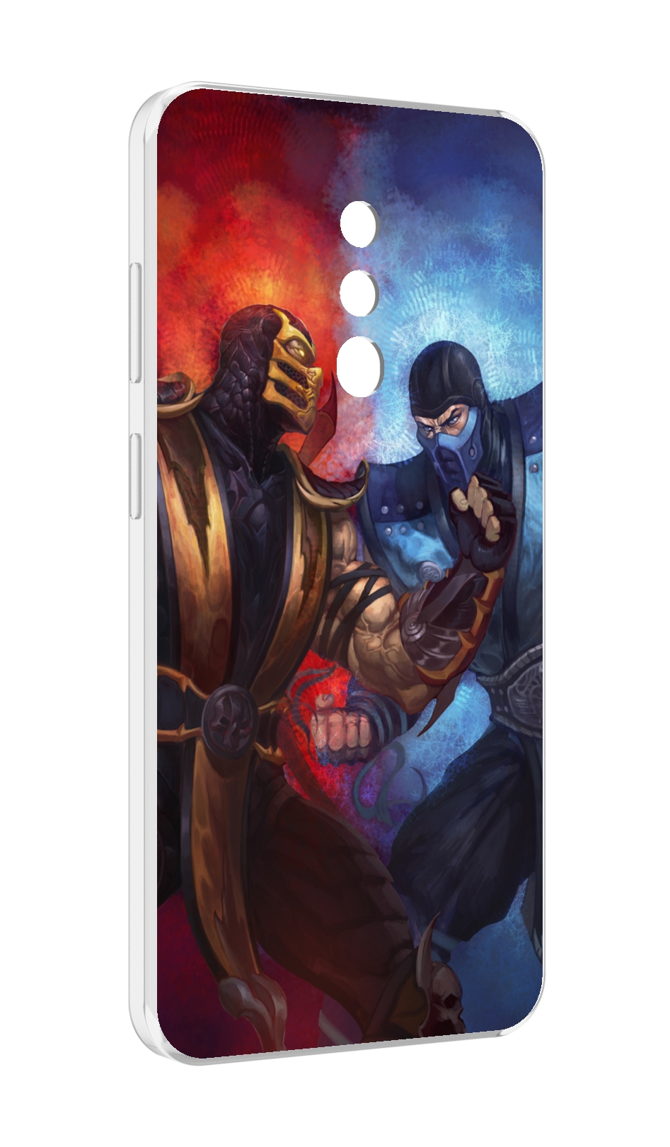 

Чехол MyPads Mortal Kombat art для Blackview BV5200, Прозрачный, Tocco