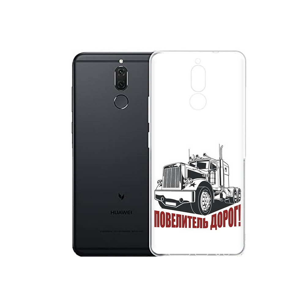 

Чехол MyPads Tocco для Huawei Nova 2i повелитель дорог (PT92543.64.547), Прозрачный, Tocco