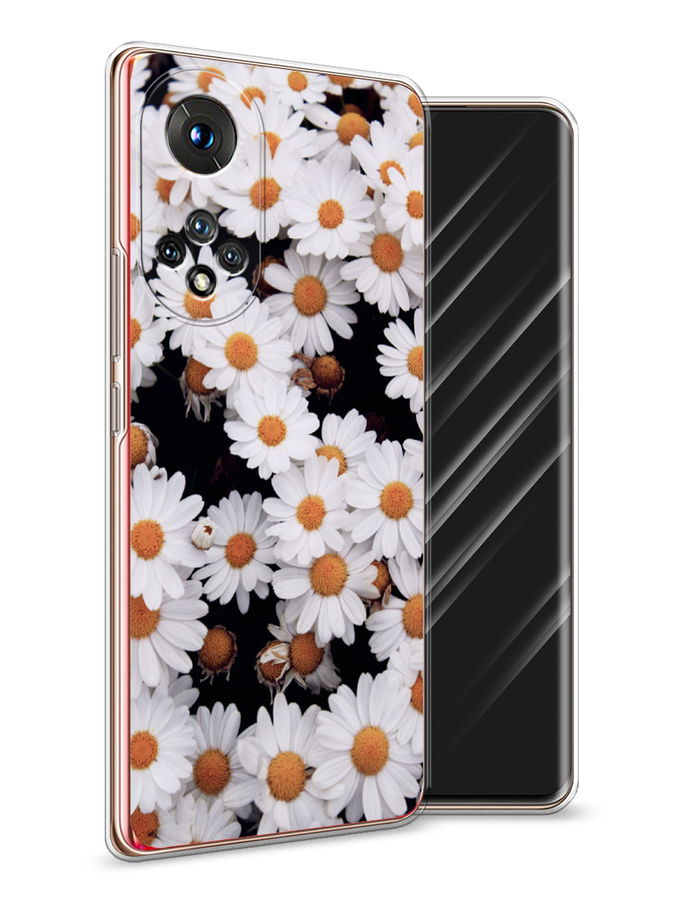 

Чехол Awog на Honor 50 "Ромашковое поле", Белый, 6105450-4