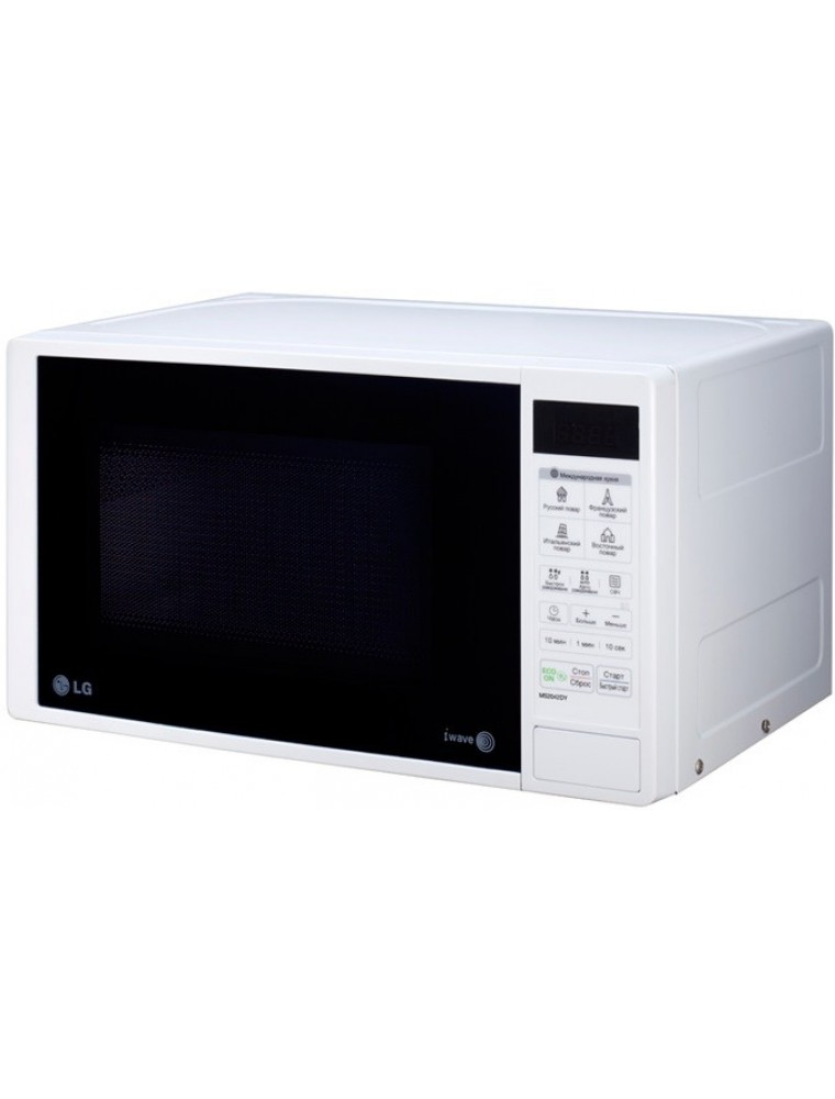 

Микроволновая печь соло LG MS2042DY белый, MS2042DY