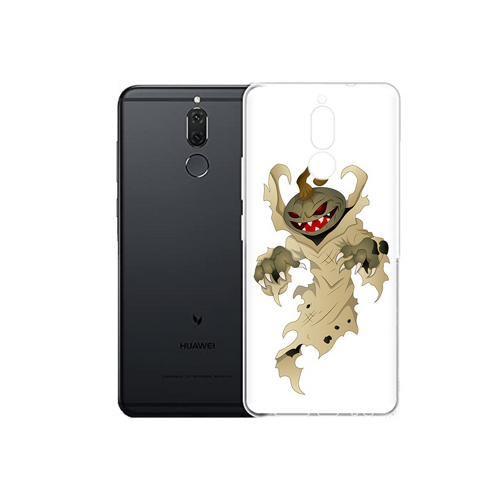 

Чехол MyPads Tocco для Huawei Nova 2i призрак хэллоуина (PT92543.64.555), Прозрачный, Tocco