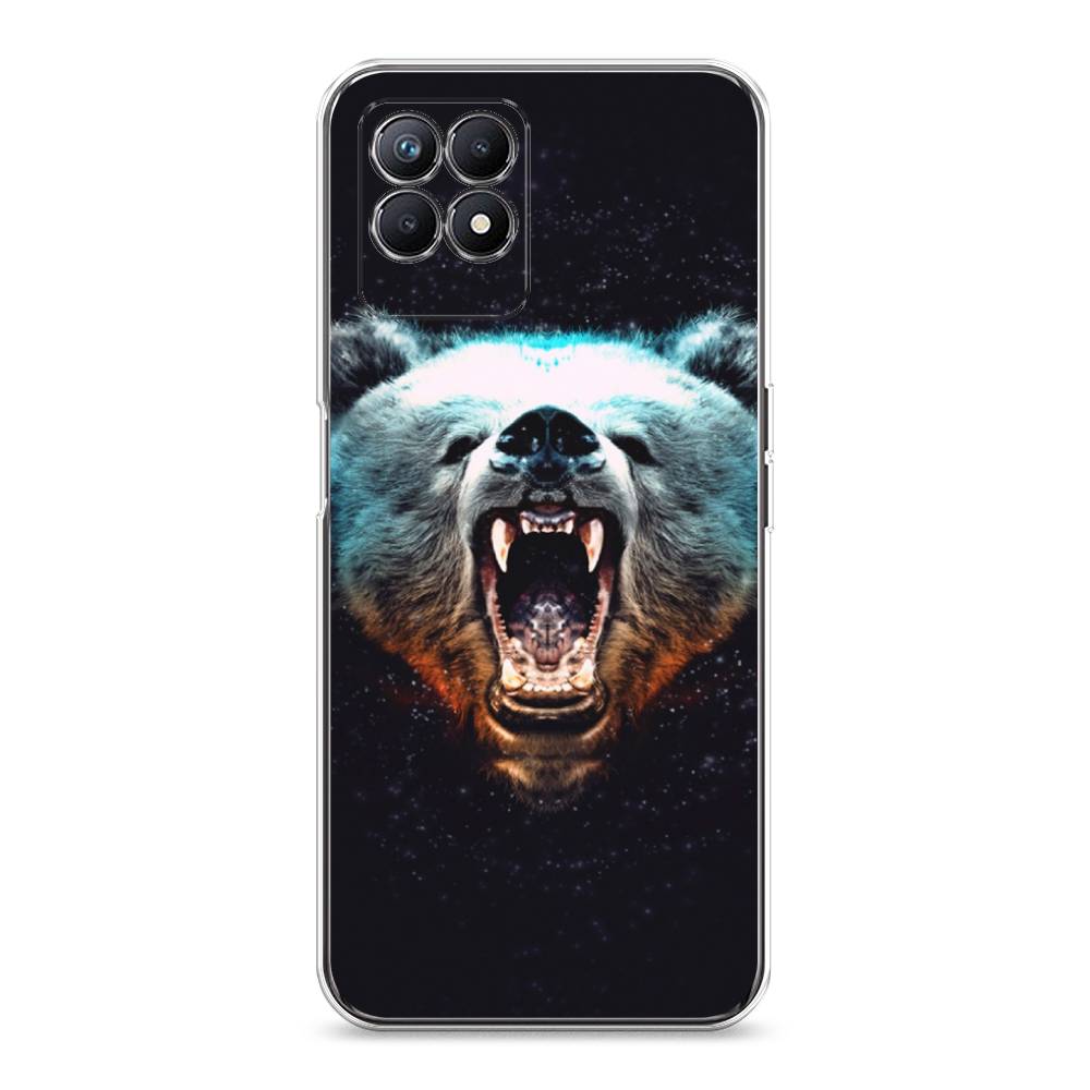 

Чехол Awog на Realme 8i "Медведь", Разноцветный, 257350-2