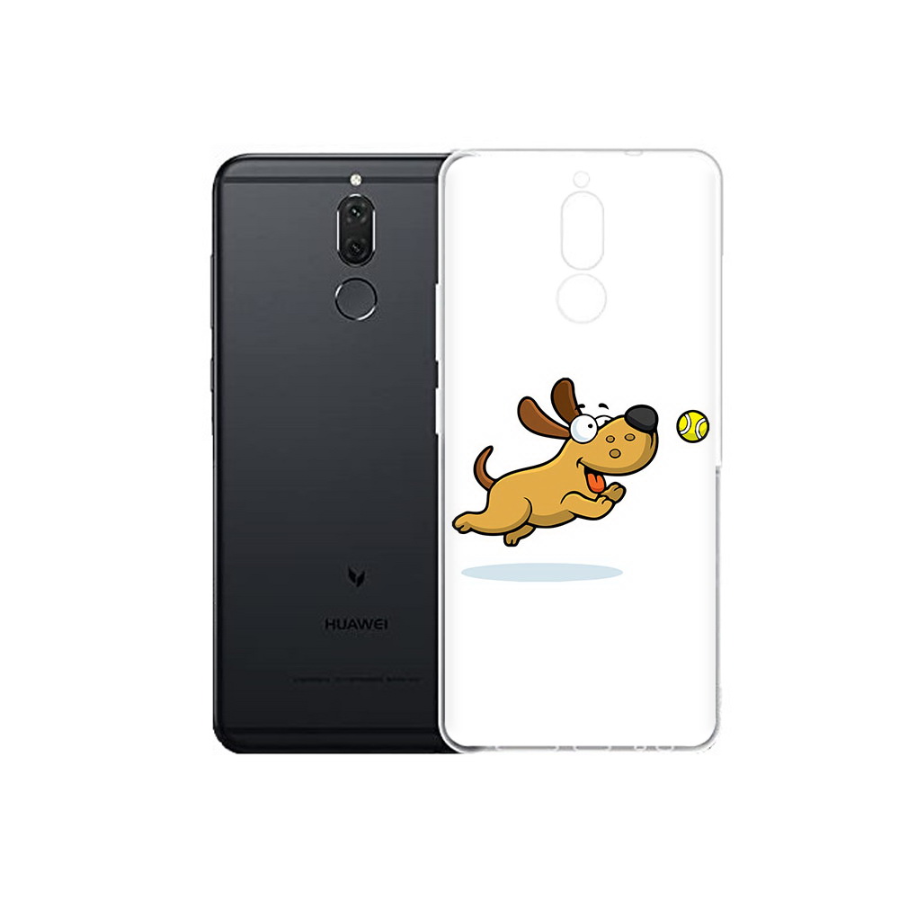 

Чехол MyPads Tocco для Huawei Nova 2i пёсик (PT92543.64.563), Прозрачный, Tocco