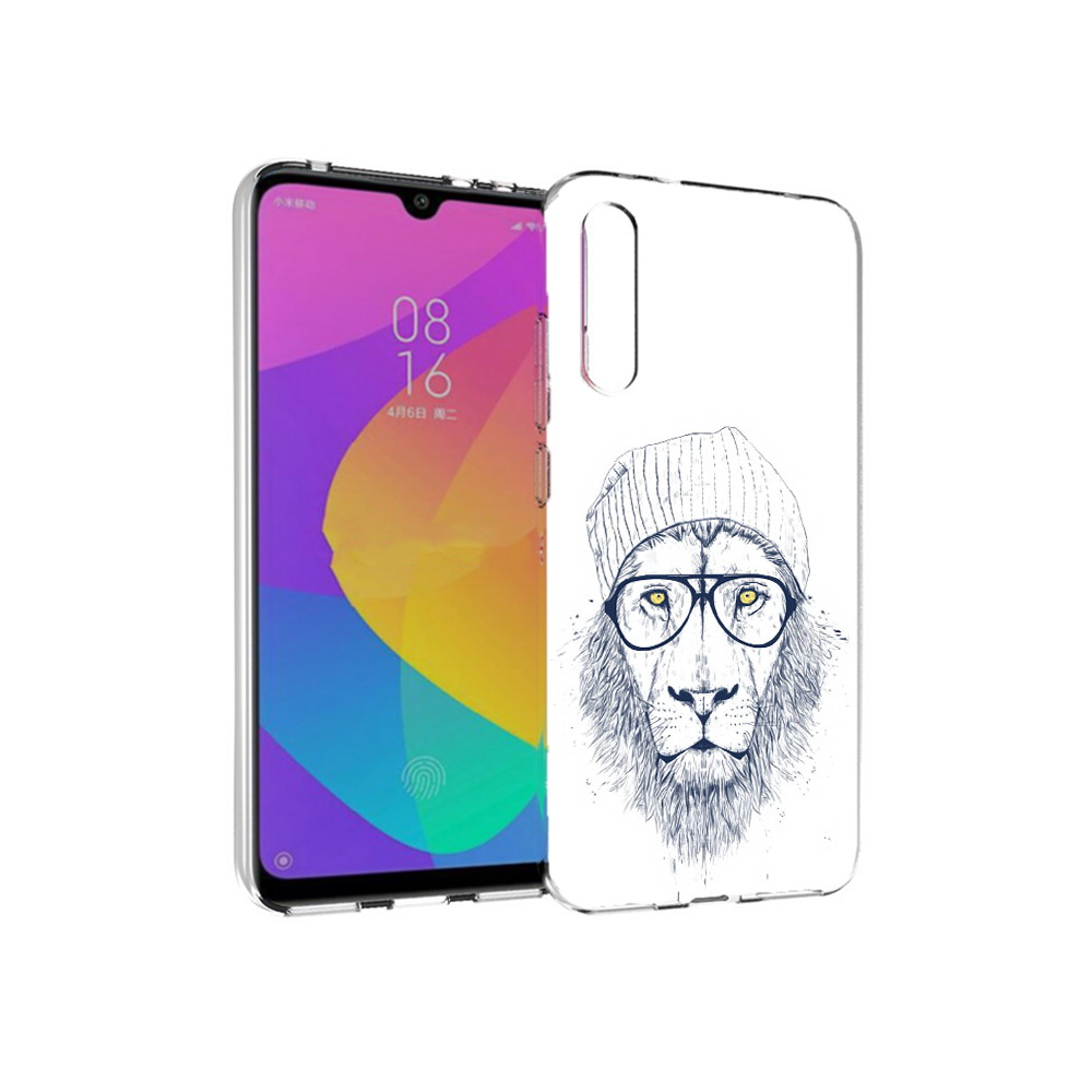 

Чехол MyPads Tocco для Xiaomi Mi CC9e хиппи лев (PT134188.271.663), Прозрачный, Tocco