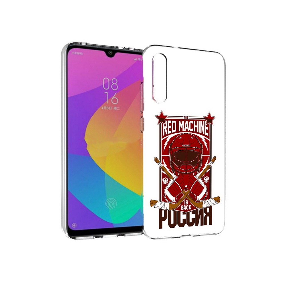 

Чехол MyPads Tocco для Xiaomi Mi CC9e хоккей россия (PT134188.271.666), Прозрачный, Tocco