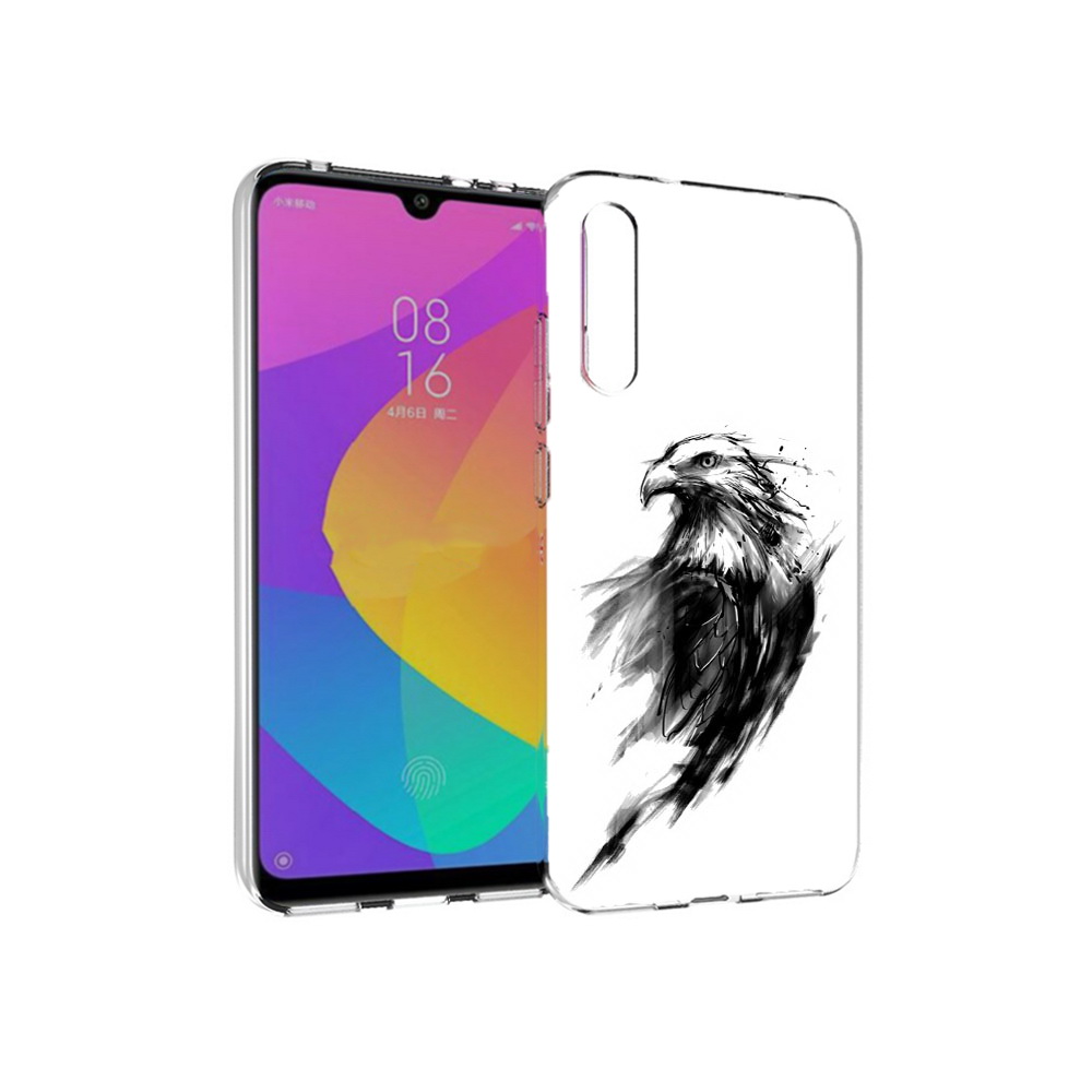 

Чехол MyPads Tocco для Xiaomi Mi CC9e чб птица (PT134188.271.670), Прозрачный, Tocco