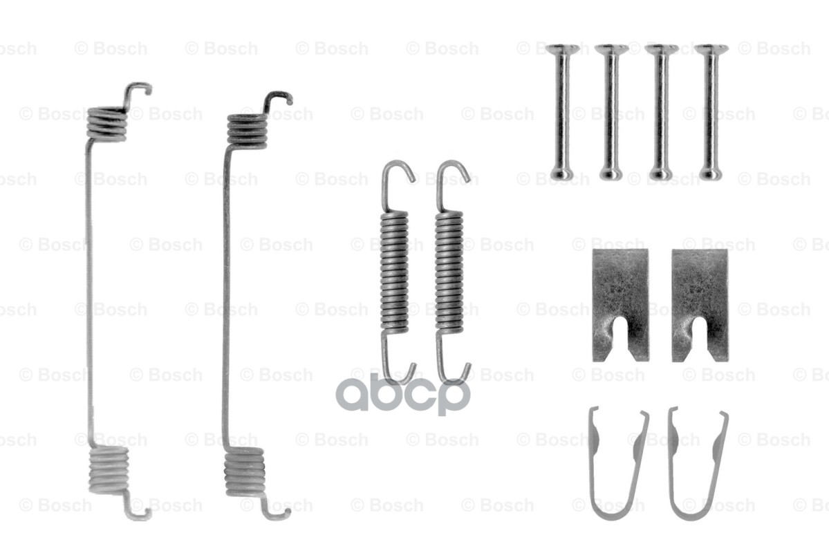 

Комплект монтажный тормозных колодок FORD FUSION, FIESTA, MAZDA 2 задний BOSCH 1987475274