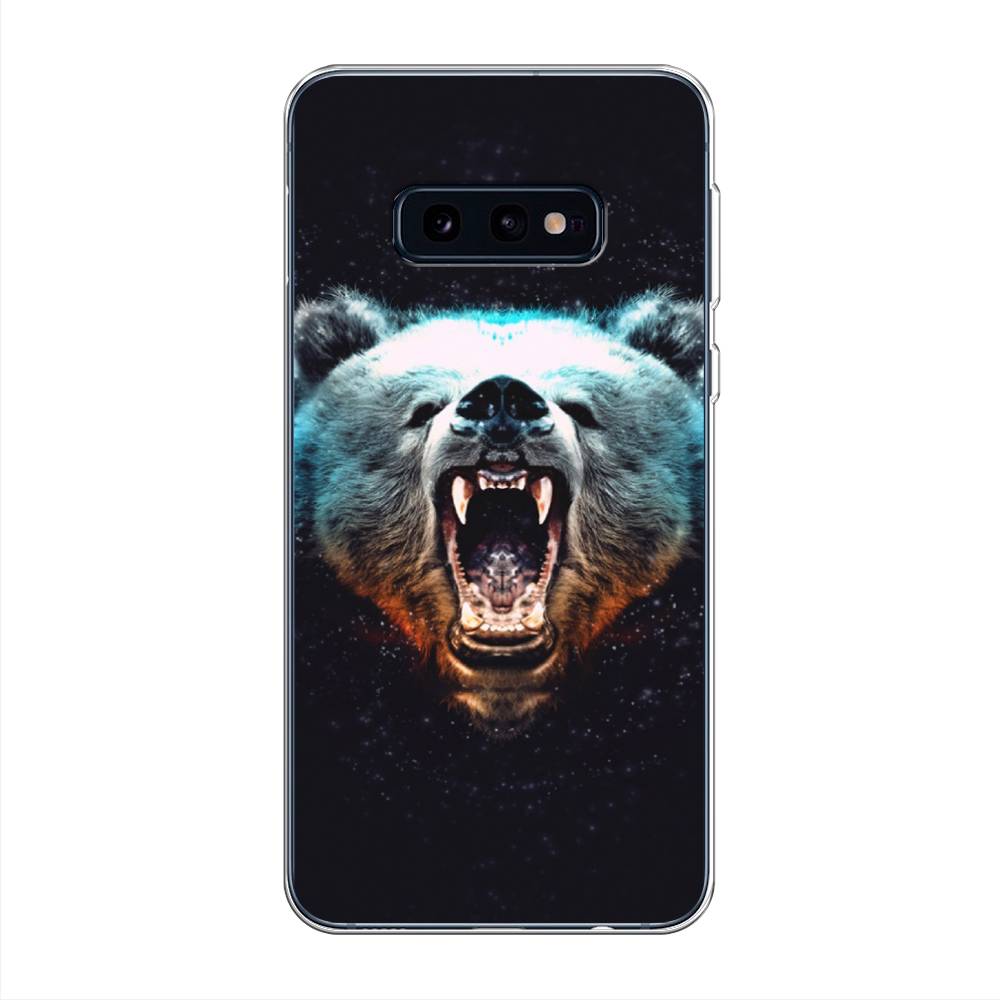 

Чехол Awog на Samsung Galaxy S10E "Медведь", Разноцветный, 27250-2
