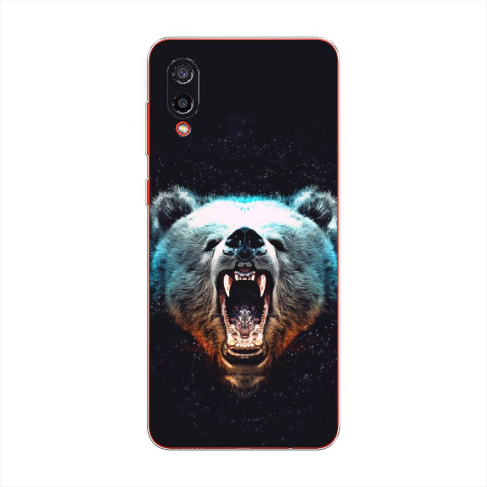 

Чехол Awog на Samsung Galaxy A02 / Самсунг A02 "Медведь", Разноцветный, 2102550-2