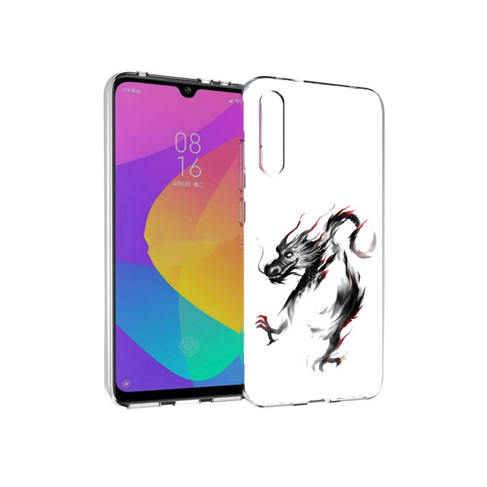 

Чехол MyPads Tocco для Xiaomi Mi CC9e черный дракон (PT134188.271.690), Прозрачный, Tocco