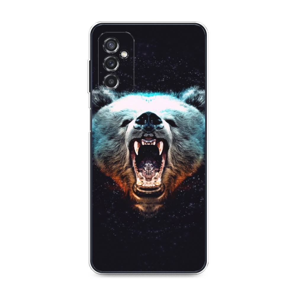 

Чехол Awog на Samsung Galaxy M52 / Самсунг M52 "Медведь", Разноцветный, 2104350-2