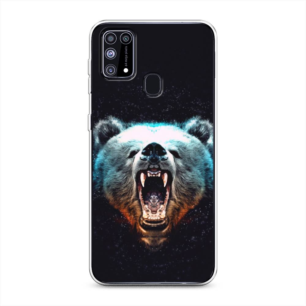 

Чехол Awog на Samsung Galaxy M31 / Самсунг M31 "Медведь", Разноцветный, 2100750-2