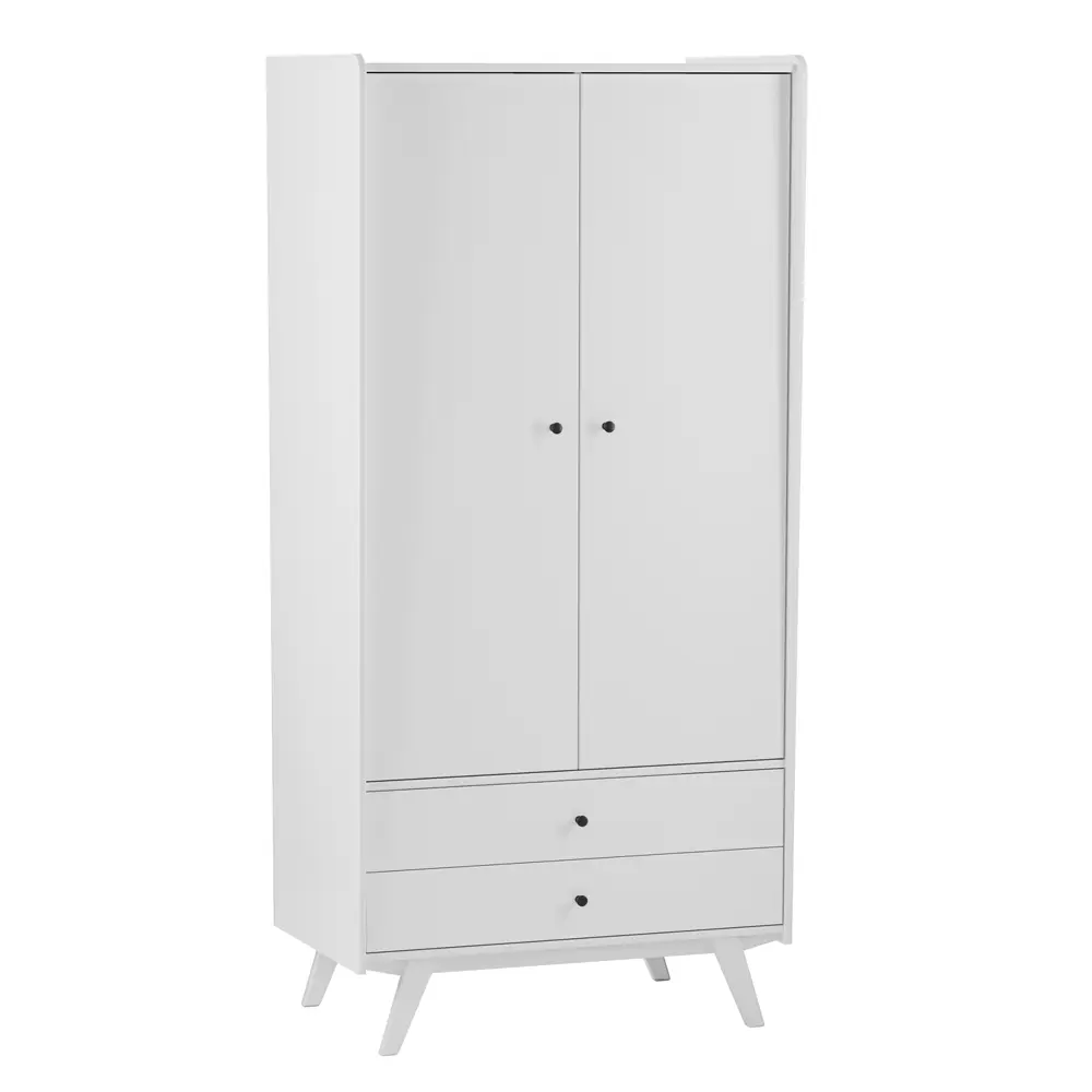 

Шкаф Дом мебели из сосны Винтаж, белый 100x65x210 см, УТ000007174