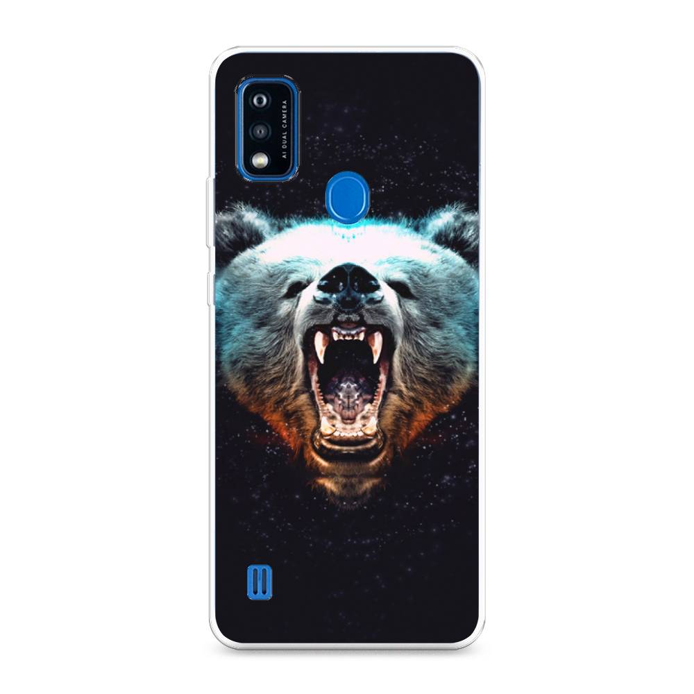 

Чехол Awog на ZTE Blade A51 / ЗТЕ Блэйд A51 "Медведь", Разноцветный, 134550-2