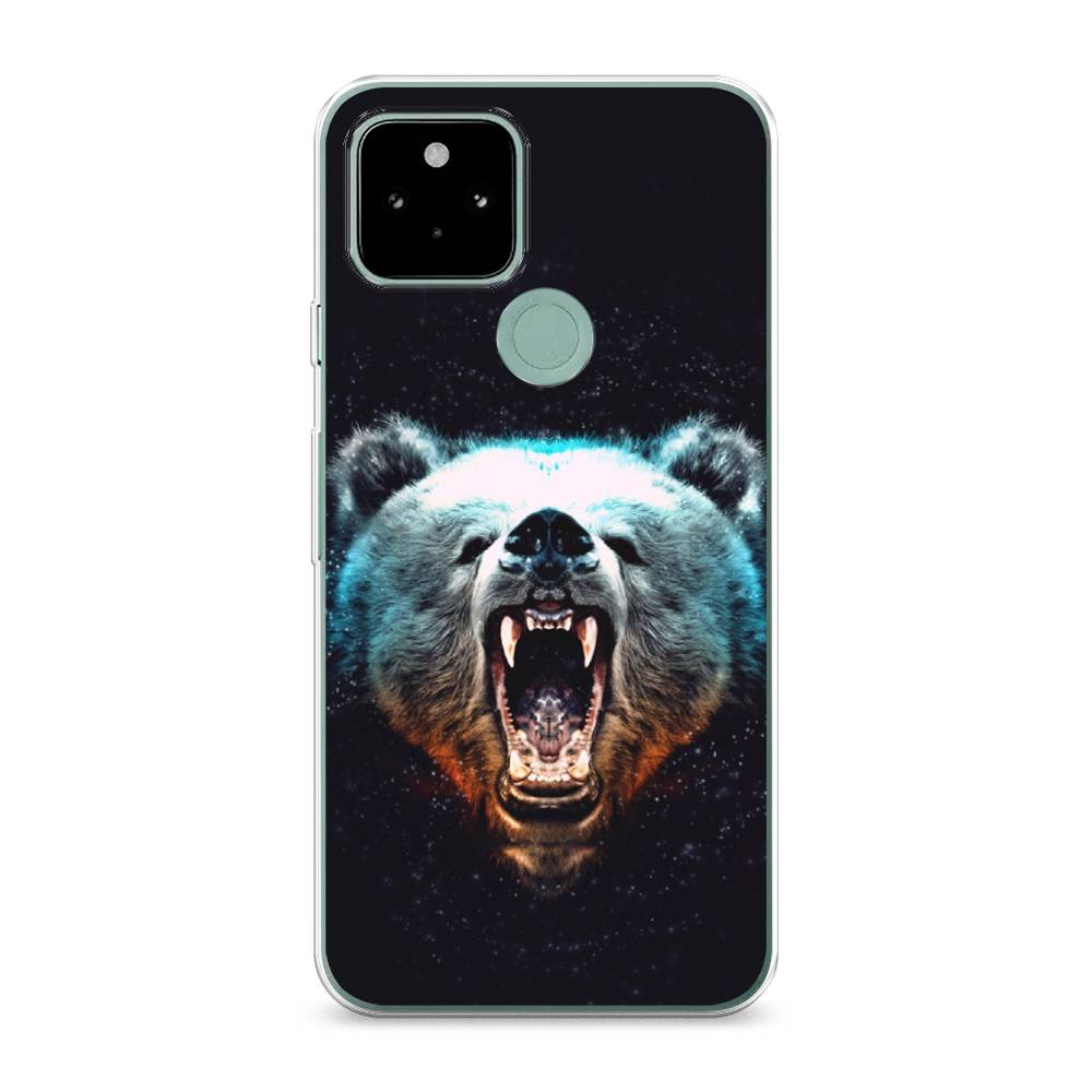 

Чехол Awog на Google Pixel 5A "Медведь", Разноцветный, 271050-2